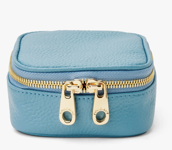 Boulevard "Camilla" Jewelry Case - Sky