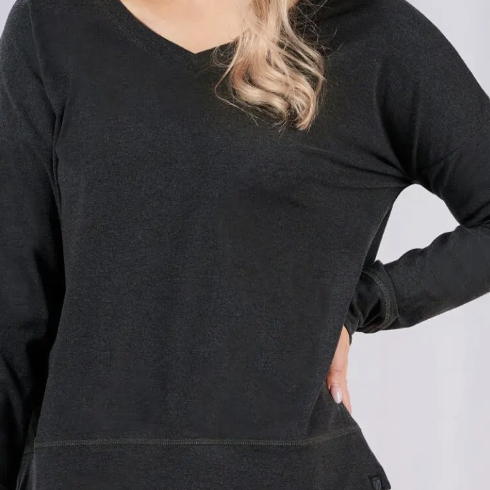 Faceplant Soft Collection Lounge Pullover Black - Large