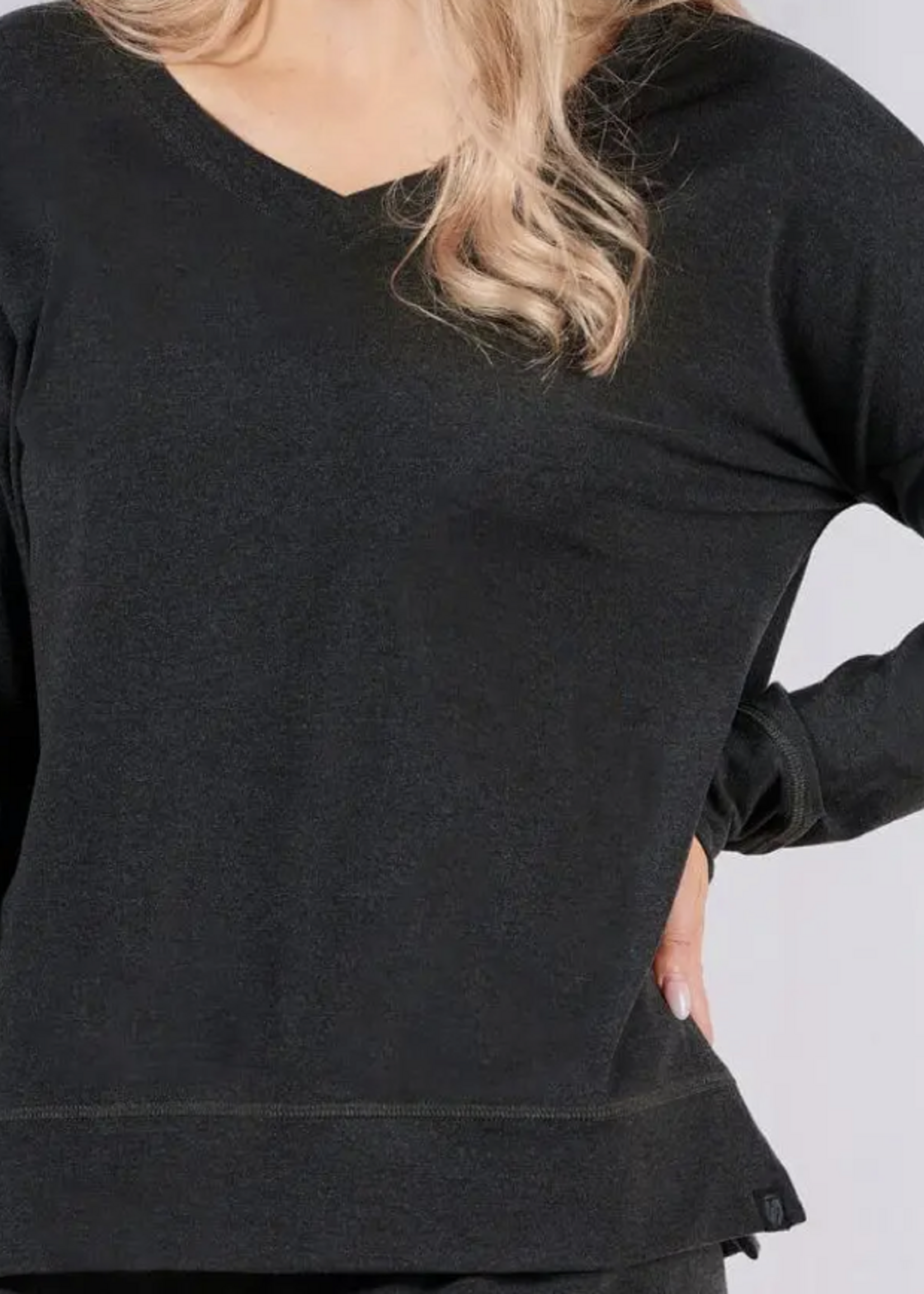 Faceplant Soft Collection Lounge Pullover Black - Large