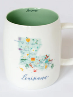 Mary Square Coffee Mug Louisiana