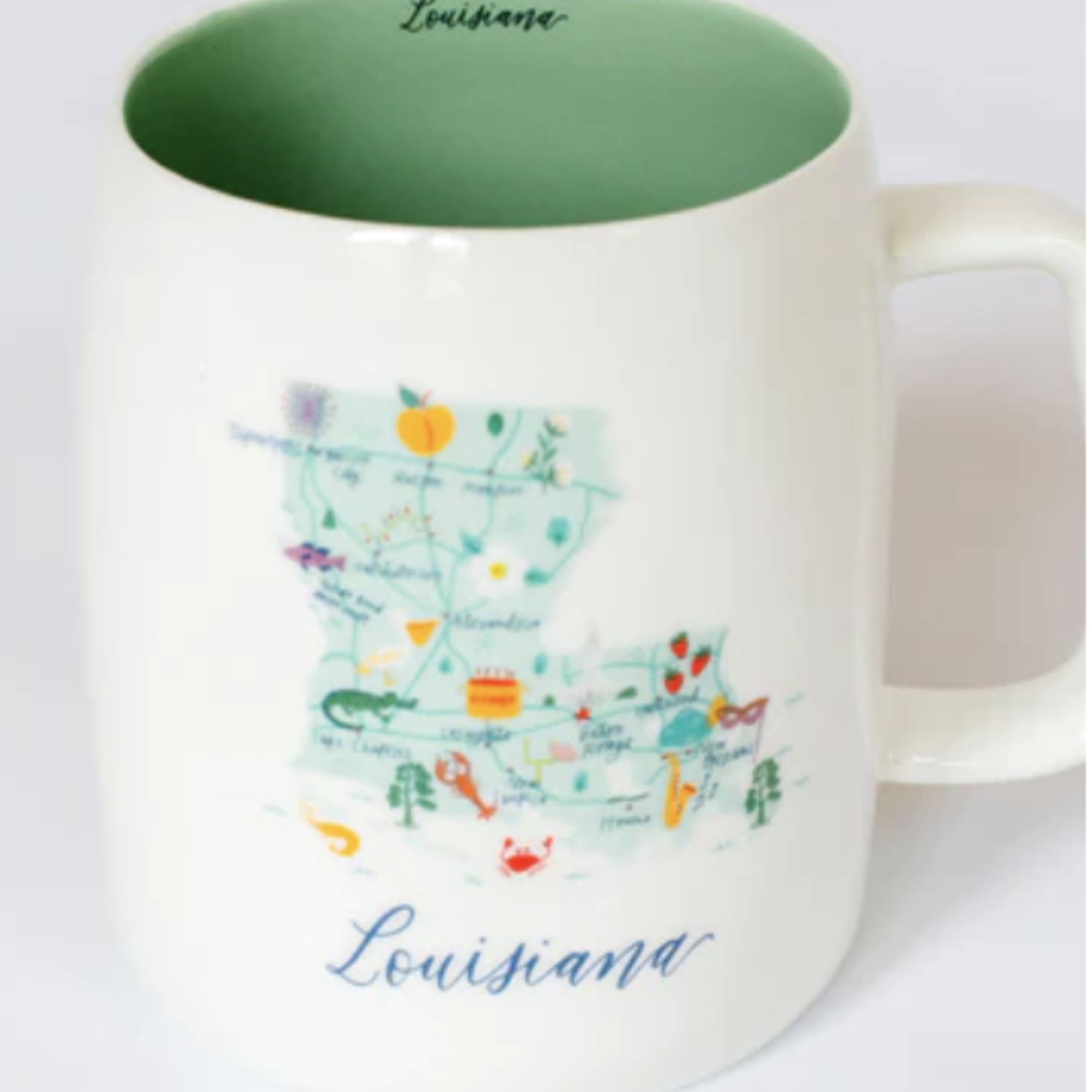 Mary Square Coffee Mug Louisiana