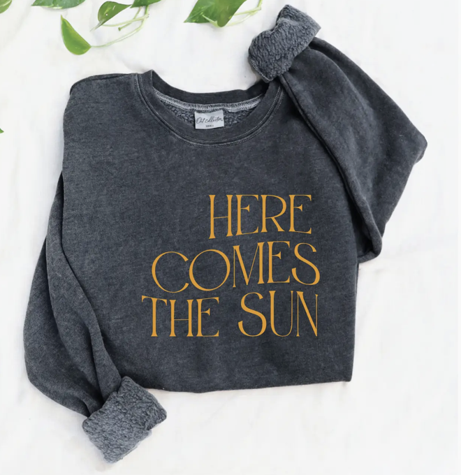 Oat Collective Here Comes The Sun, Vintage Black - Medium