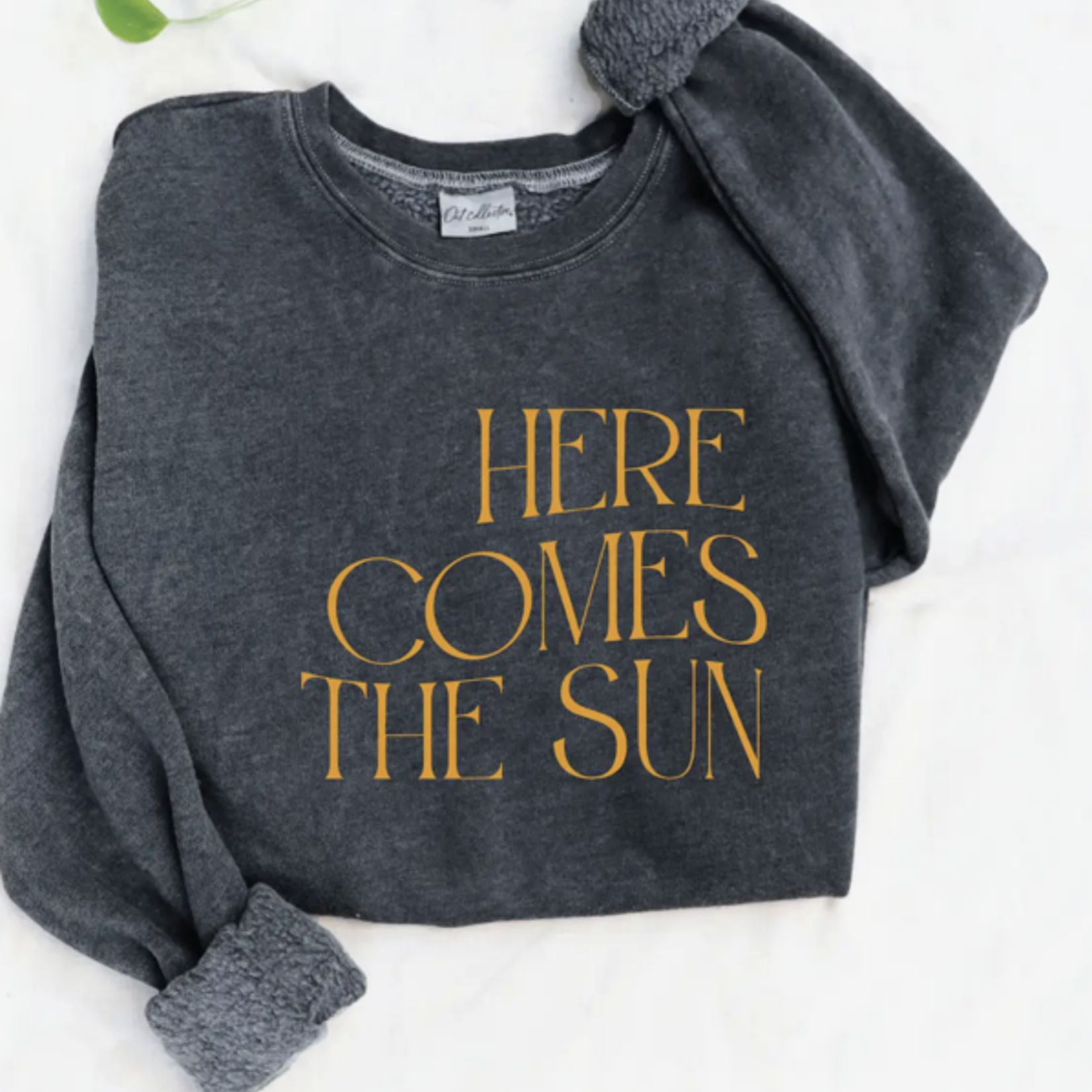 Oat Collective Here Comes The Sun, Vintage Black - Large