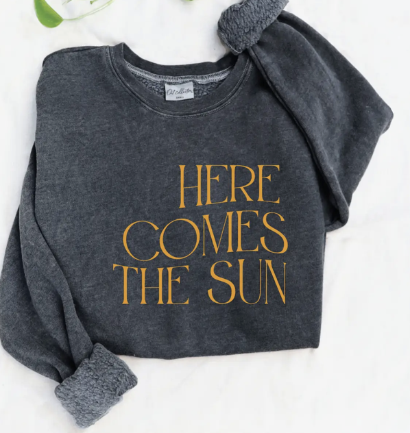 Oat Collective Here Comes The Sun, Vintage Black - Large