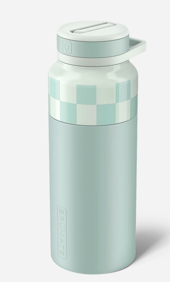 BruMate Rotera 35oz- Seafoam Checker