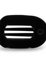 Teleties Medium Flat Round Clip - Black