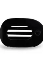 Teleties Small Flat Round Clip - Black