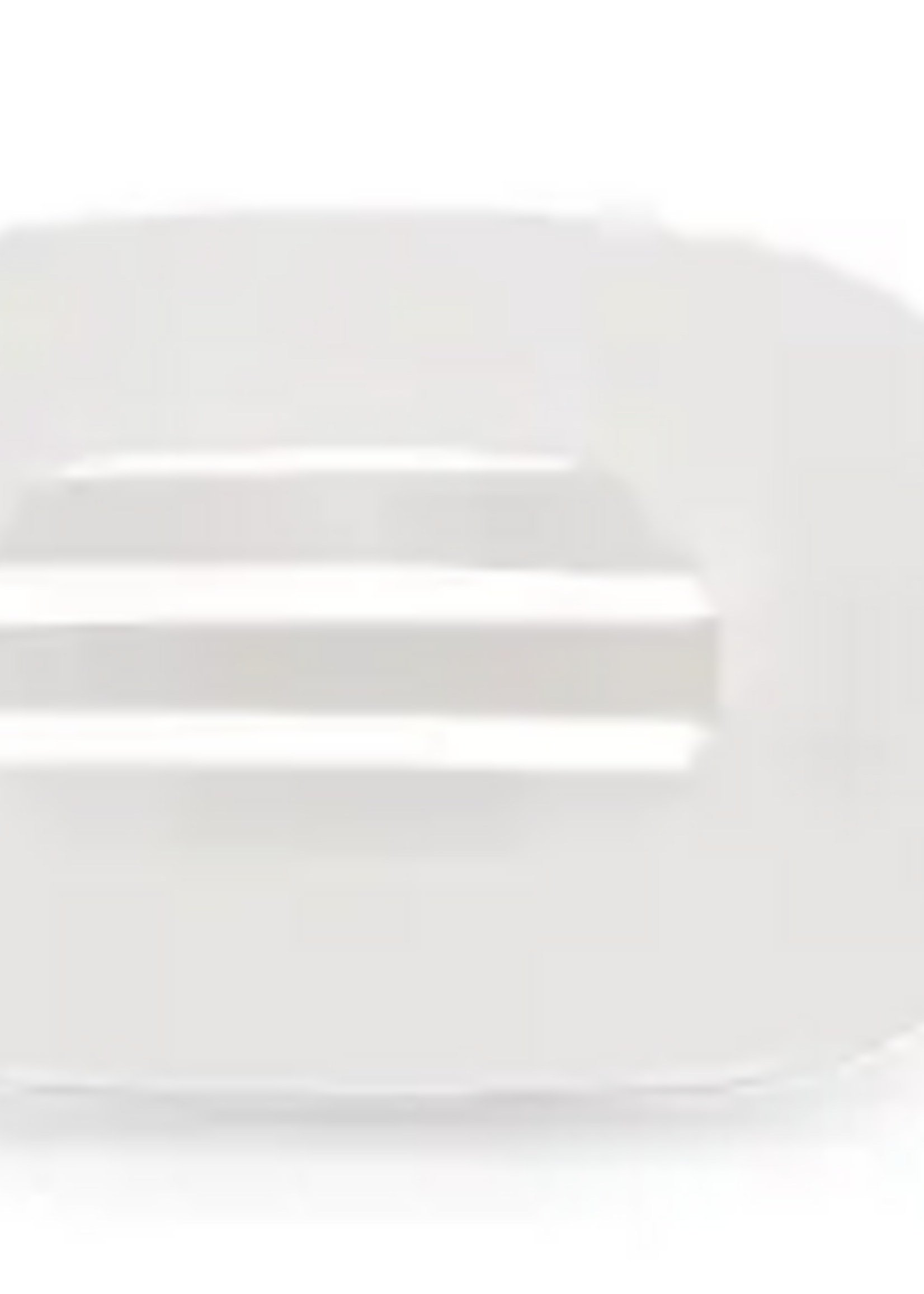 Teleties Small Flat Round Clip - Coconut