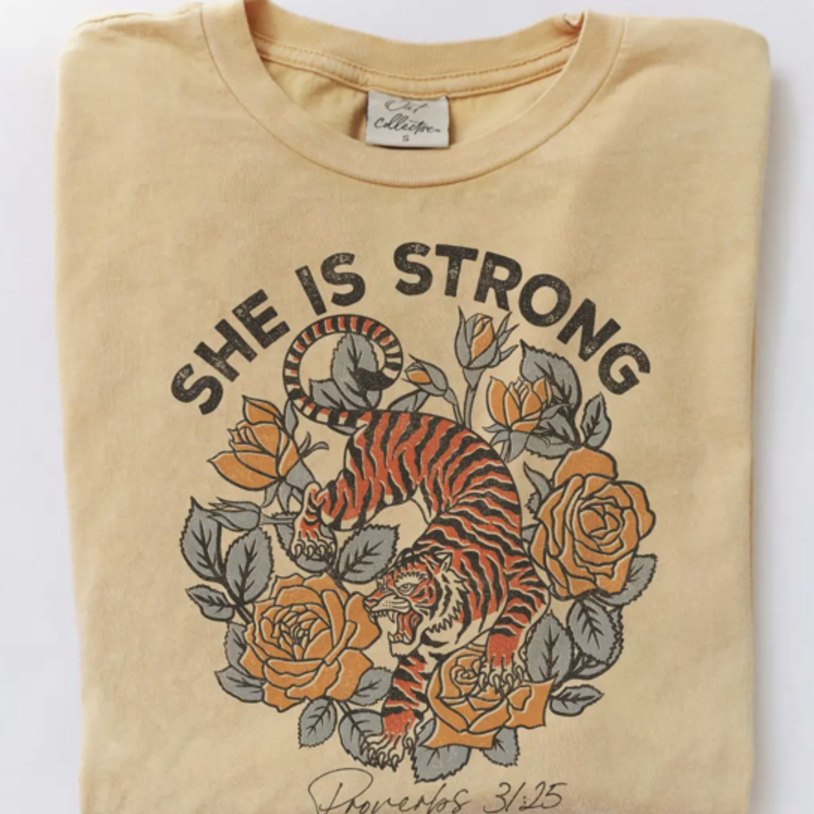 Oat Collective "She is Strong"- Golden, Large