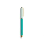 Mary Square Snap Cap Pen Colorblock Teal