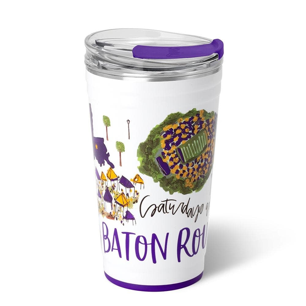 Saturdays in Baton Rouge Party Cup 24oz