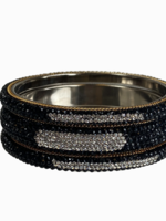 PurseN TAJ- Black- 3 Pcs- S/M