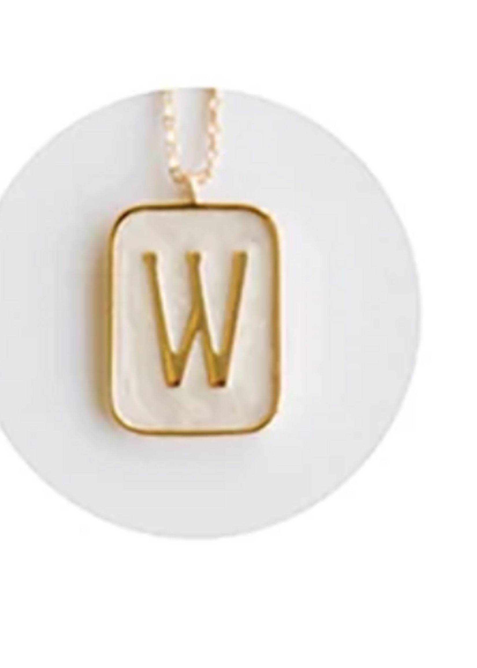 Michelle McDowell Remi Luxe Initial Necklace