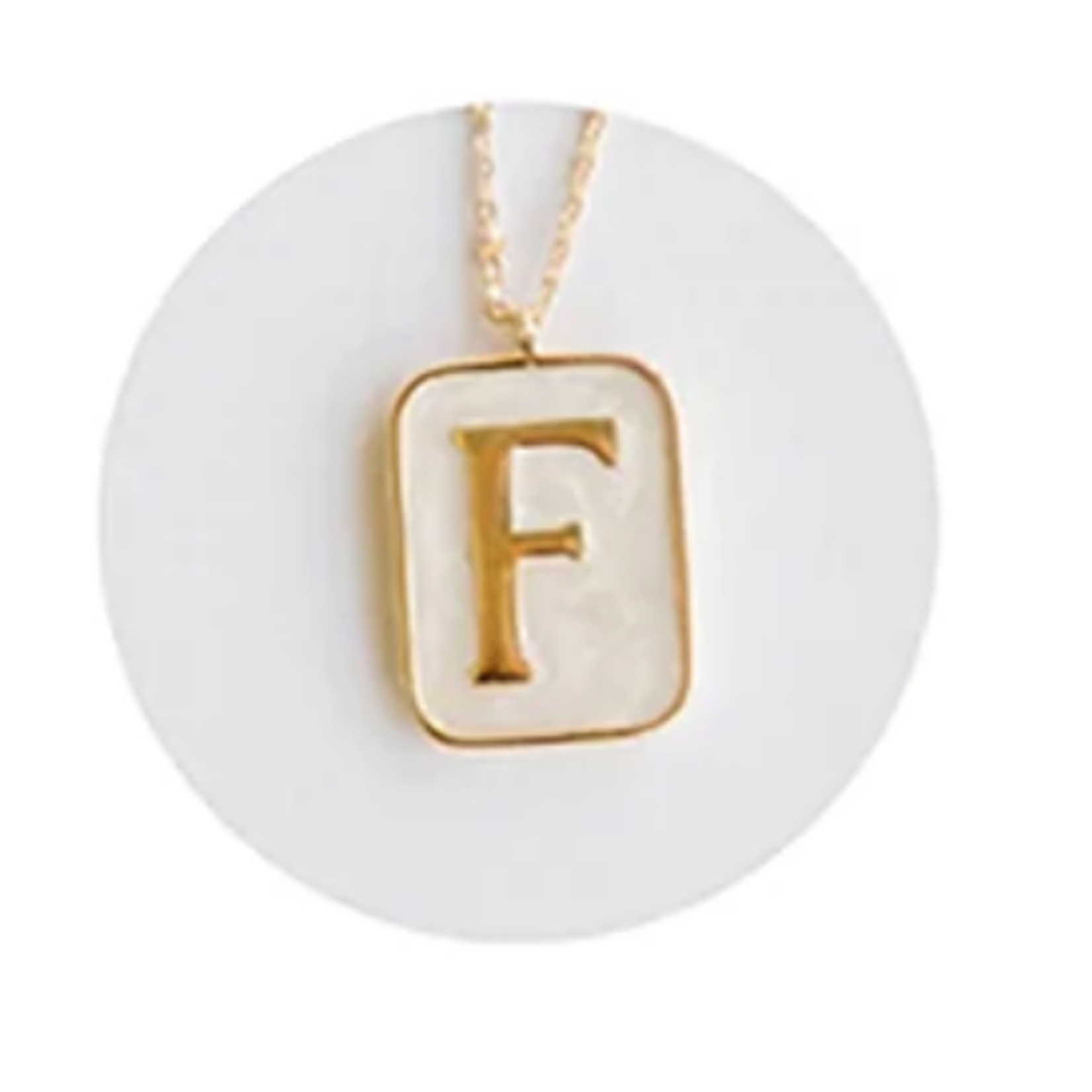 Michelle McDowell Remi Luxe Initial Necklace