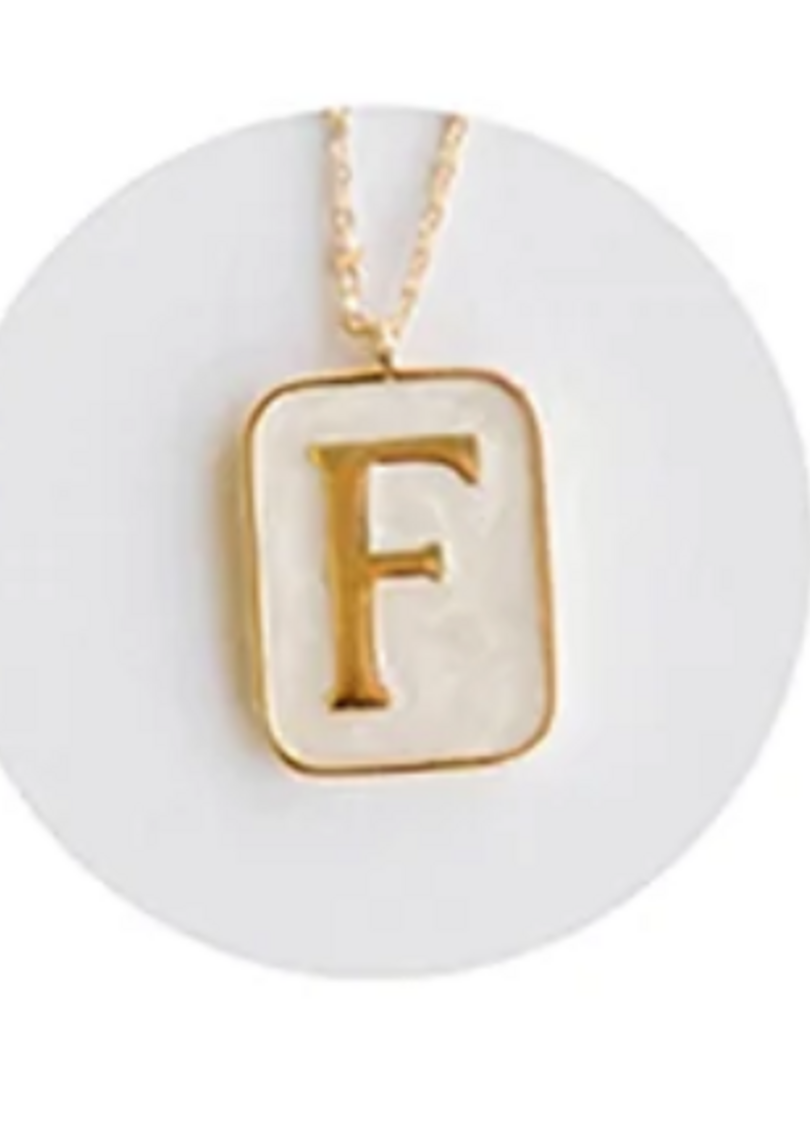 Michelle McDowell Remi Luxe Initial Necklace