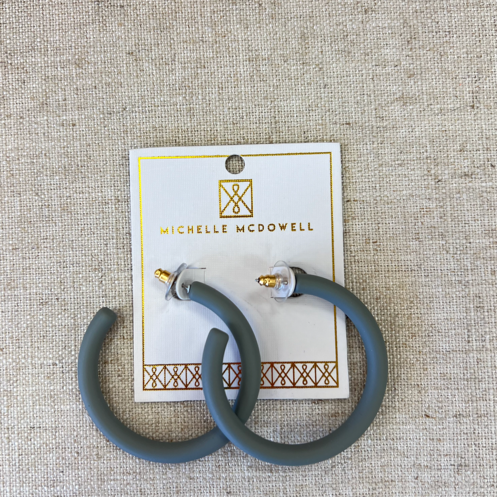 Michelle McDowell colored hoops