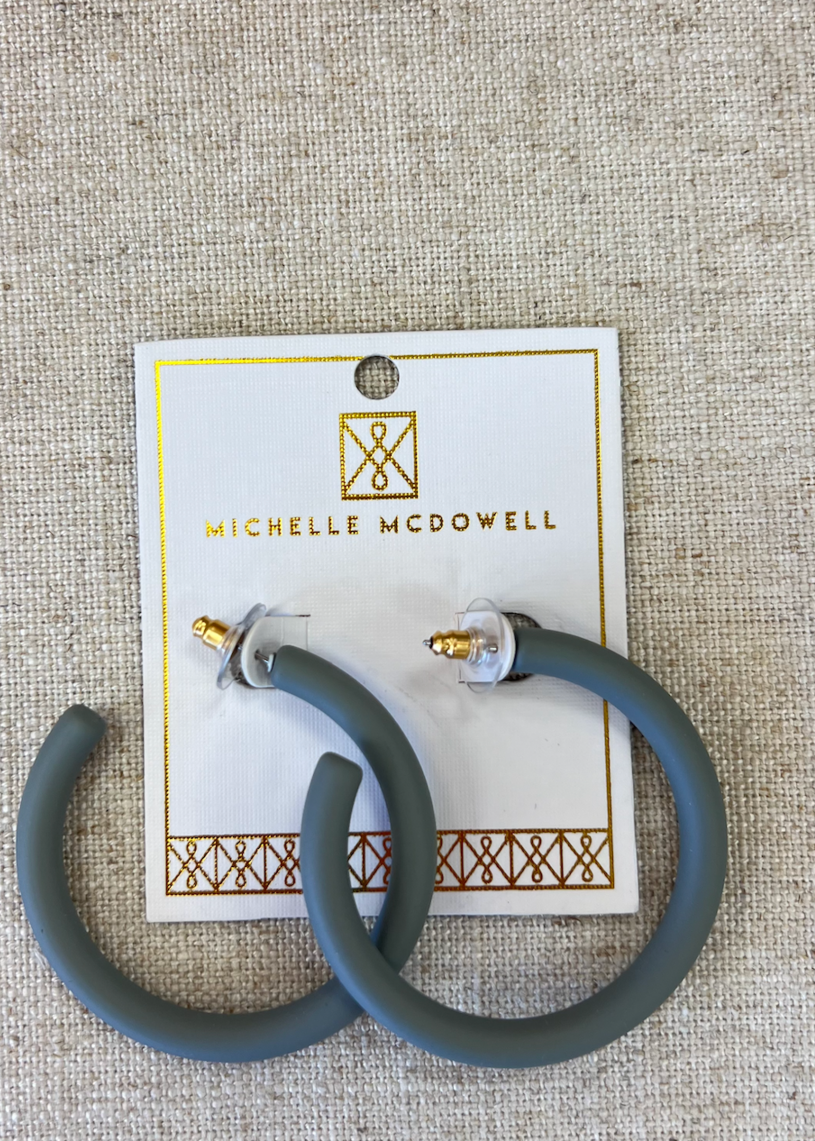 Michelle McDowell colored hoops