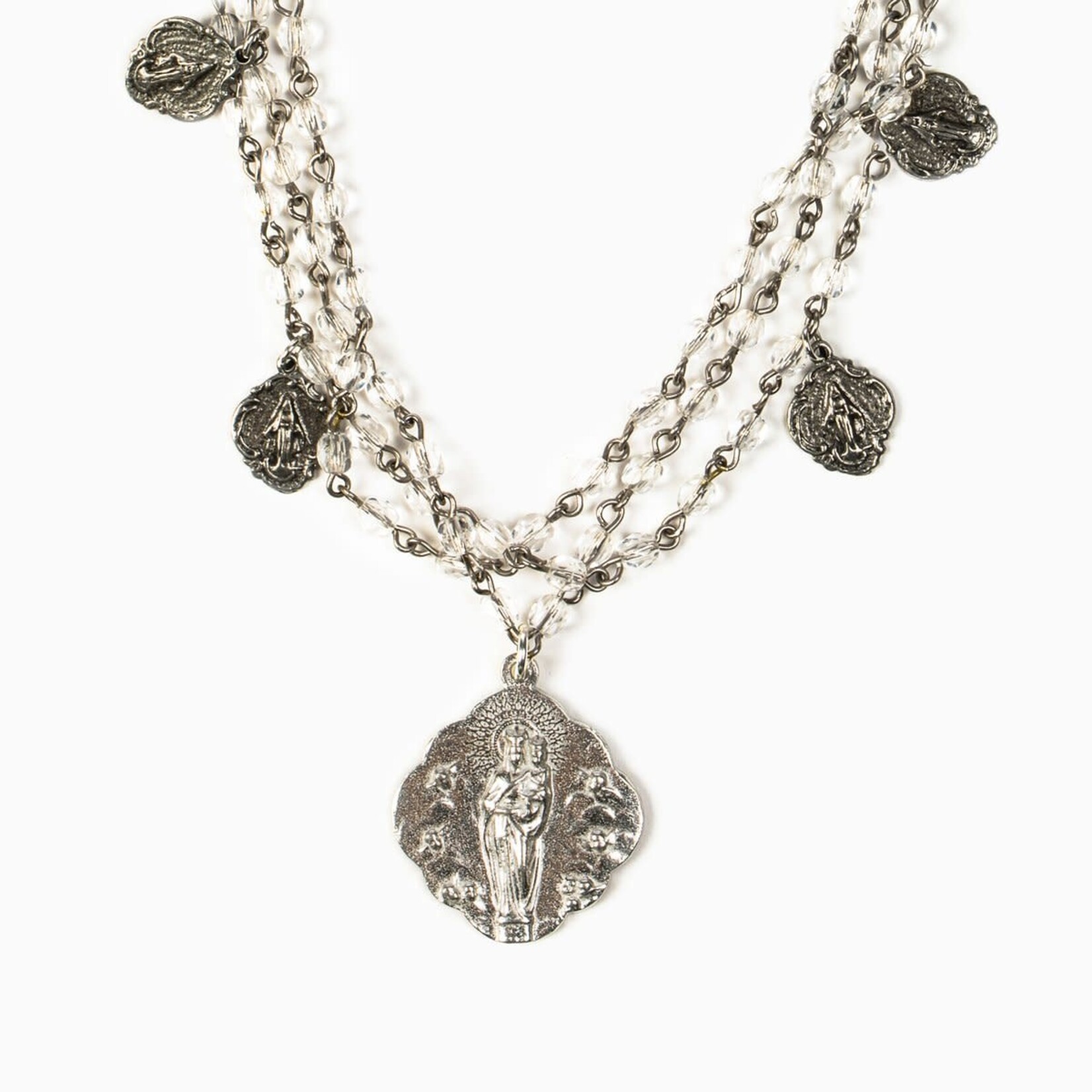 My Saint My Hero Queen of Heaven Necklace
