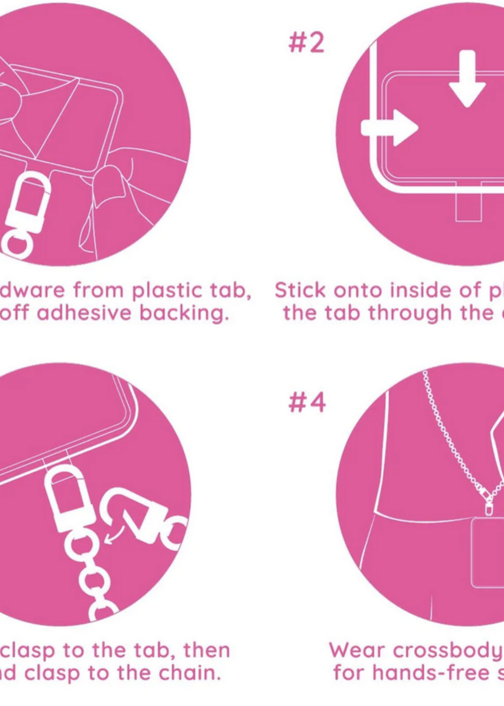 OVENTURE Hook Me Up Crossbody - Rose Gold