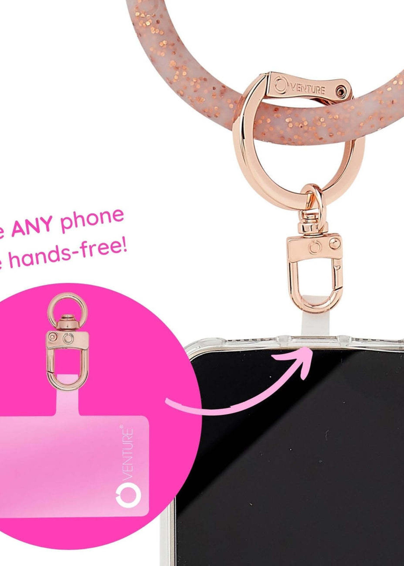 O. Venture The Hook Me Up Rose Gold