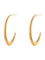 HJane Julie Hoops Gold