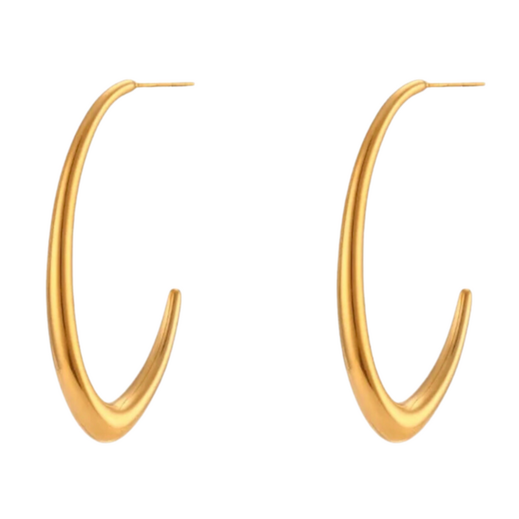 HJane Julie Hoops Gold