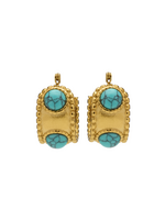 HJane Turquoise Anne Hoops