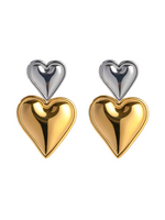 HJane Serena Two Toned Studs