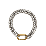 HJane Two Toned Carabiner Bracelet