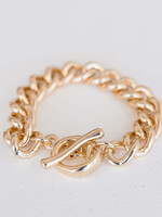Leslie Curtis Jewelry Katherine- Chunky Links- Gold