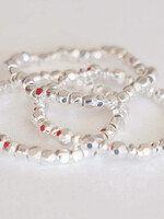 Leslie Curtis Jewelry Alisa- Silver Beads