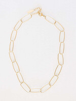 Leslie Curtis Jewelry Gabriel- Chunky Paperclip 16" +2"