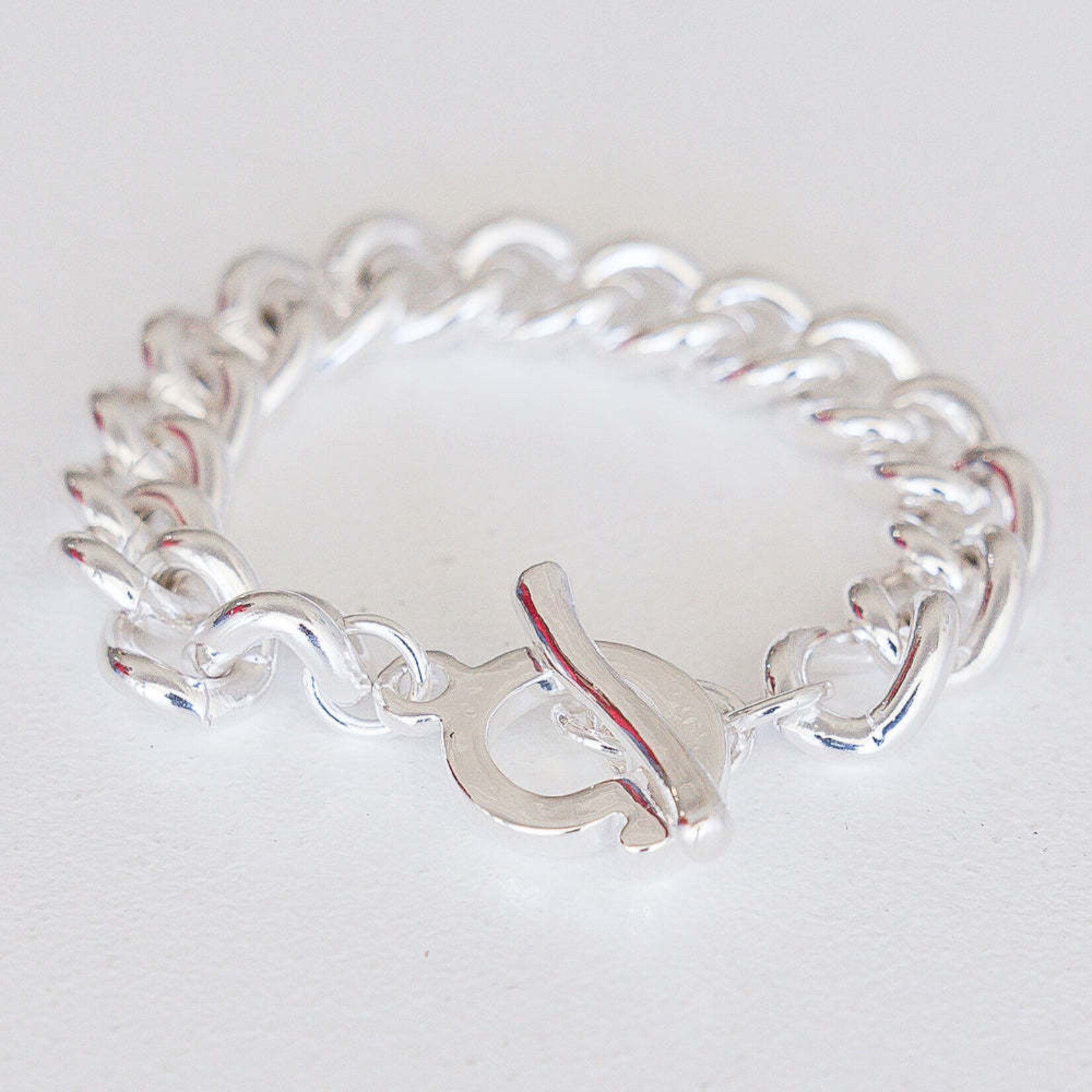 Leslie Curtis Jewelry Katherine- Chunky Links- Silver