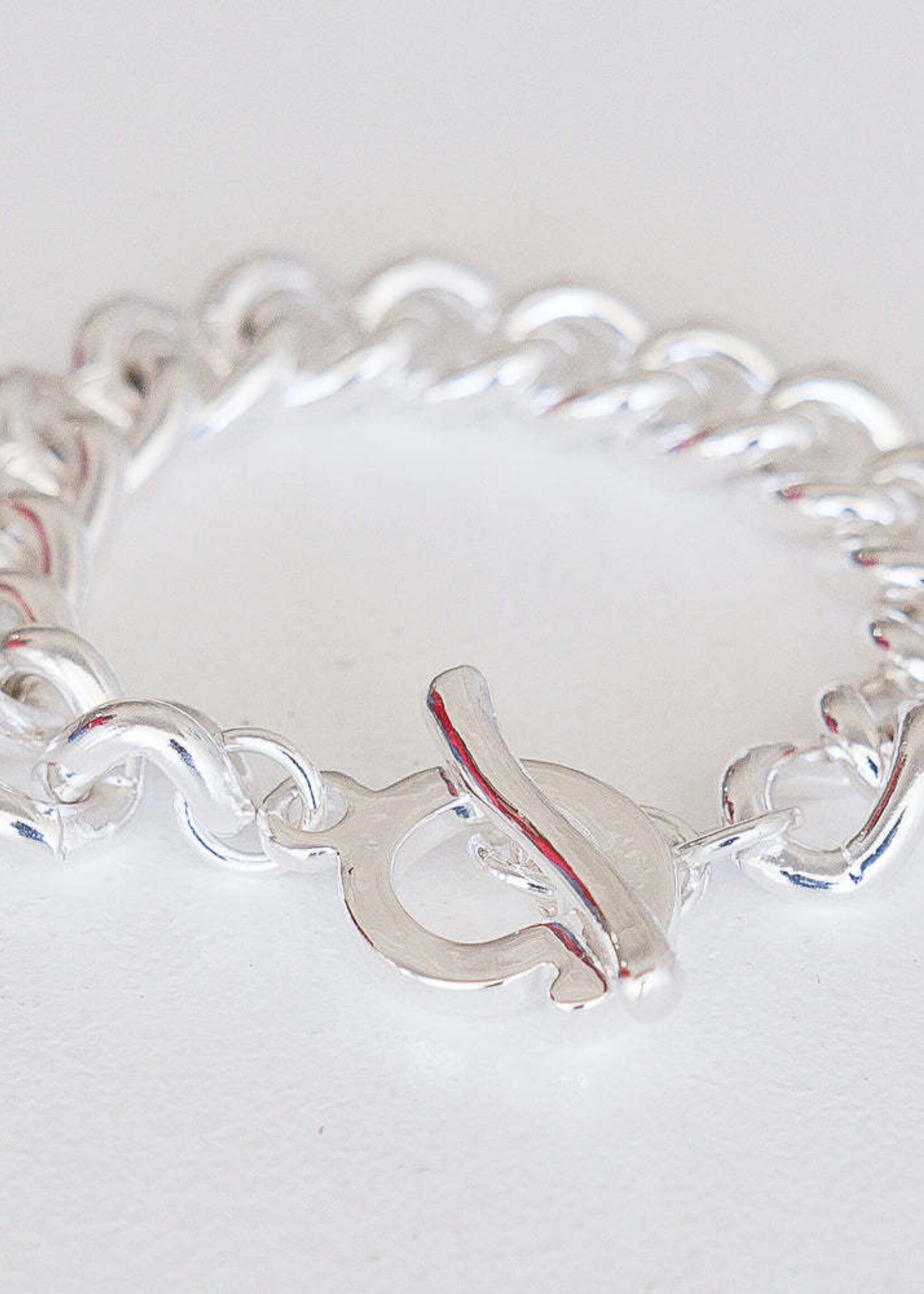 Leslie Curtis Jewelry Katherine- Chunky Links- Silver