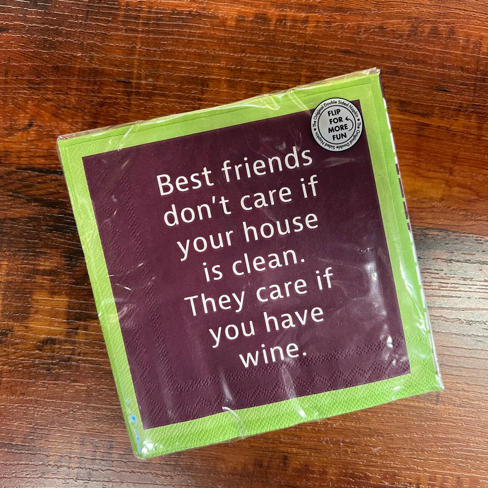 Drinks On Me Best Friends Napkin