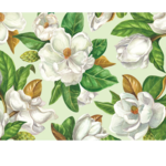 Hester & Cook Mint Magnolia Blooms Placemat