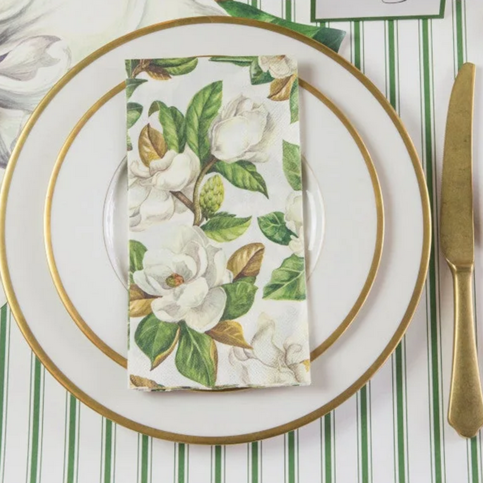 Hester & Cook Magnolia Guest Napkin