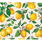 Hester & Cook Lemons Placemat- 24 sheets