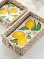 Hester & Cook Lemons Cocktail Napkin