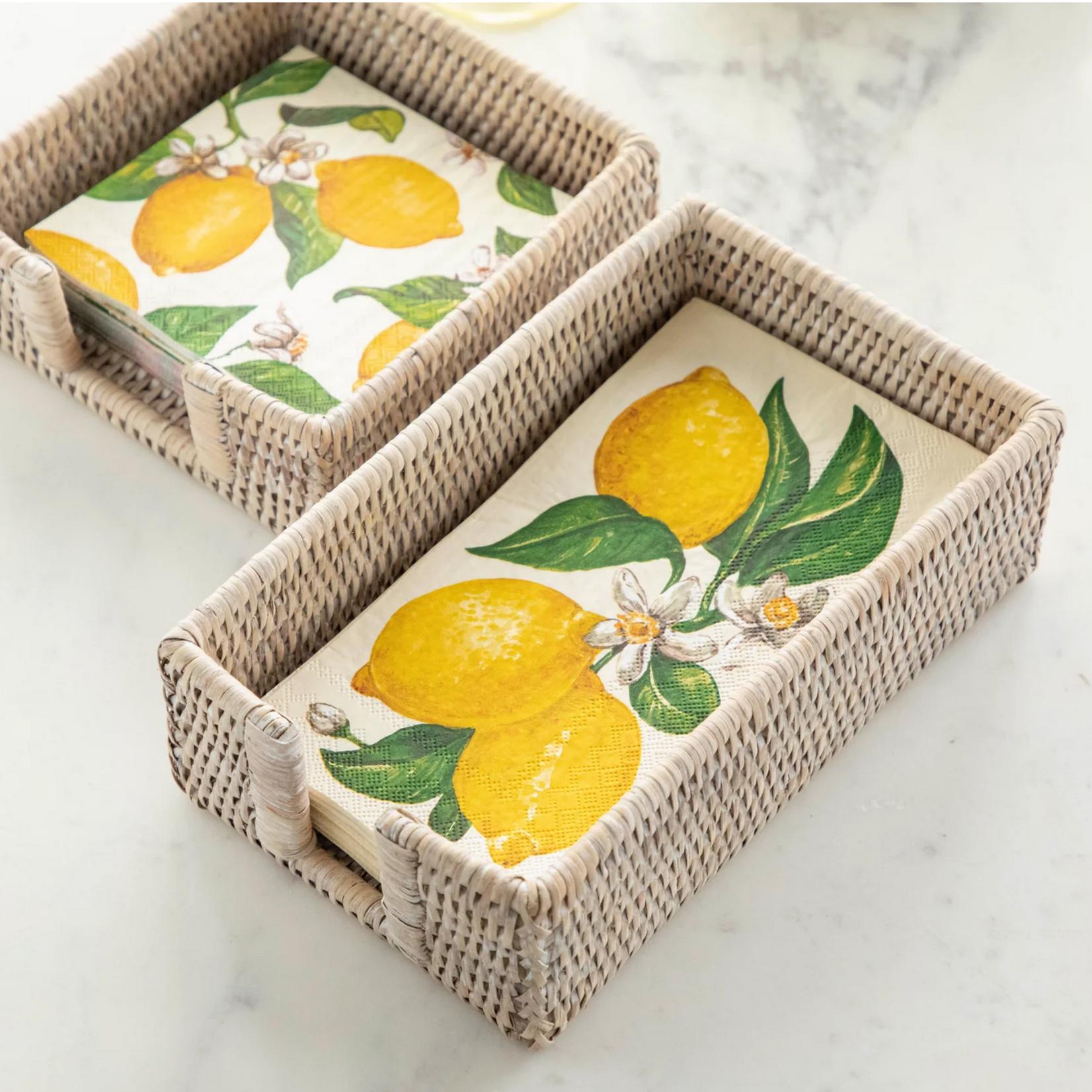Hester & Cook Lemons Guest Napkin