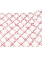 Hester & Cook Pink Lattice Runner- 20"x25"