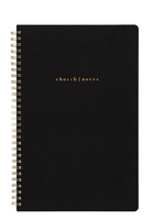 Church Notes Black Church Notes- Notebook