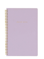 Church Notes Notebook with Maps- Lilac