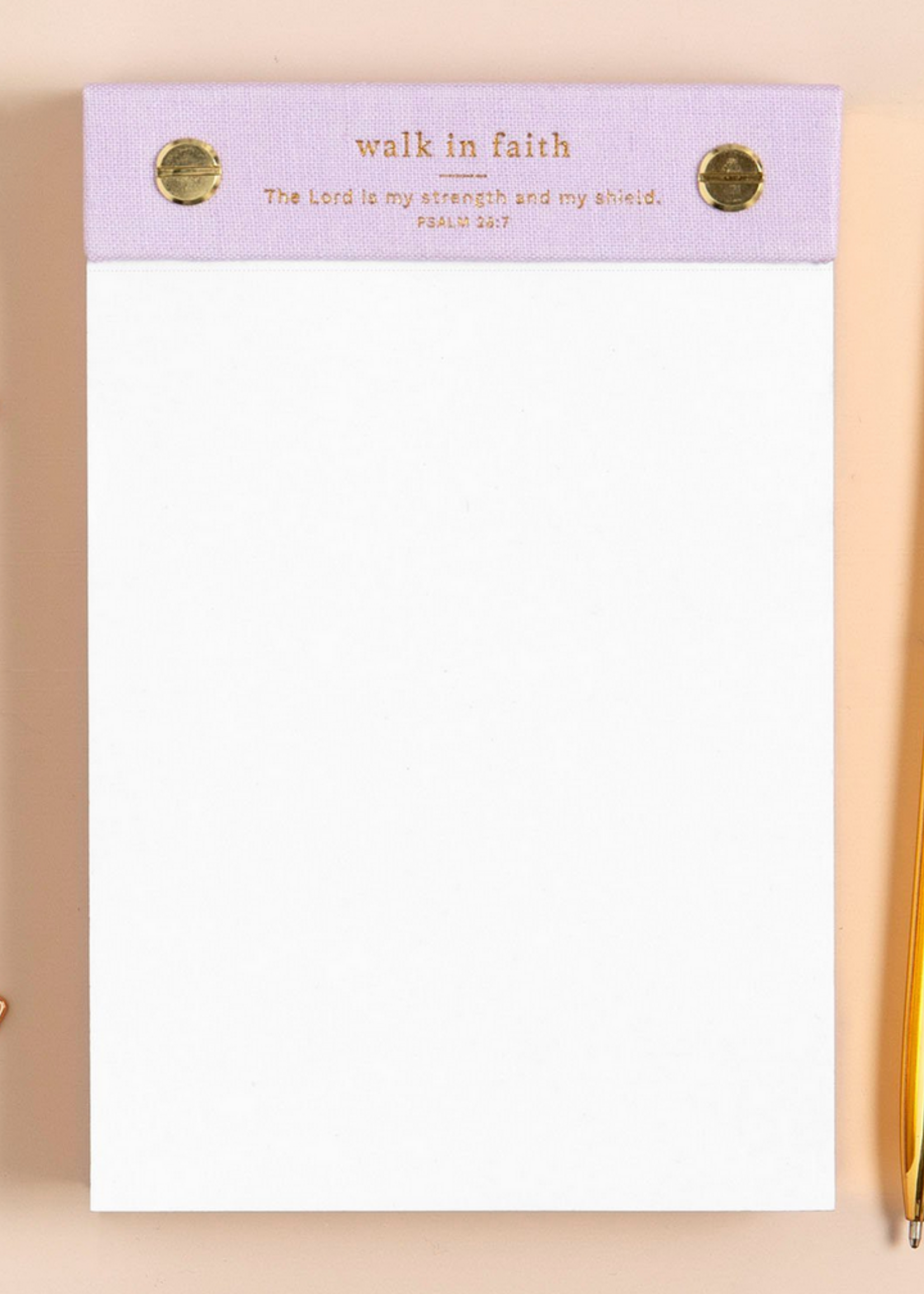 Church Notes Walk In Faith Desktop Notepad