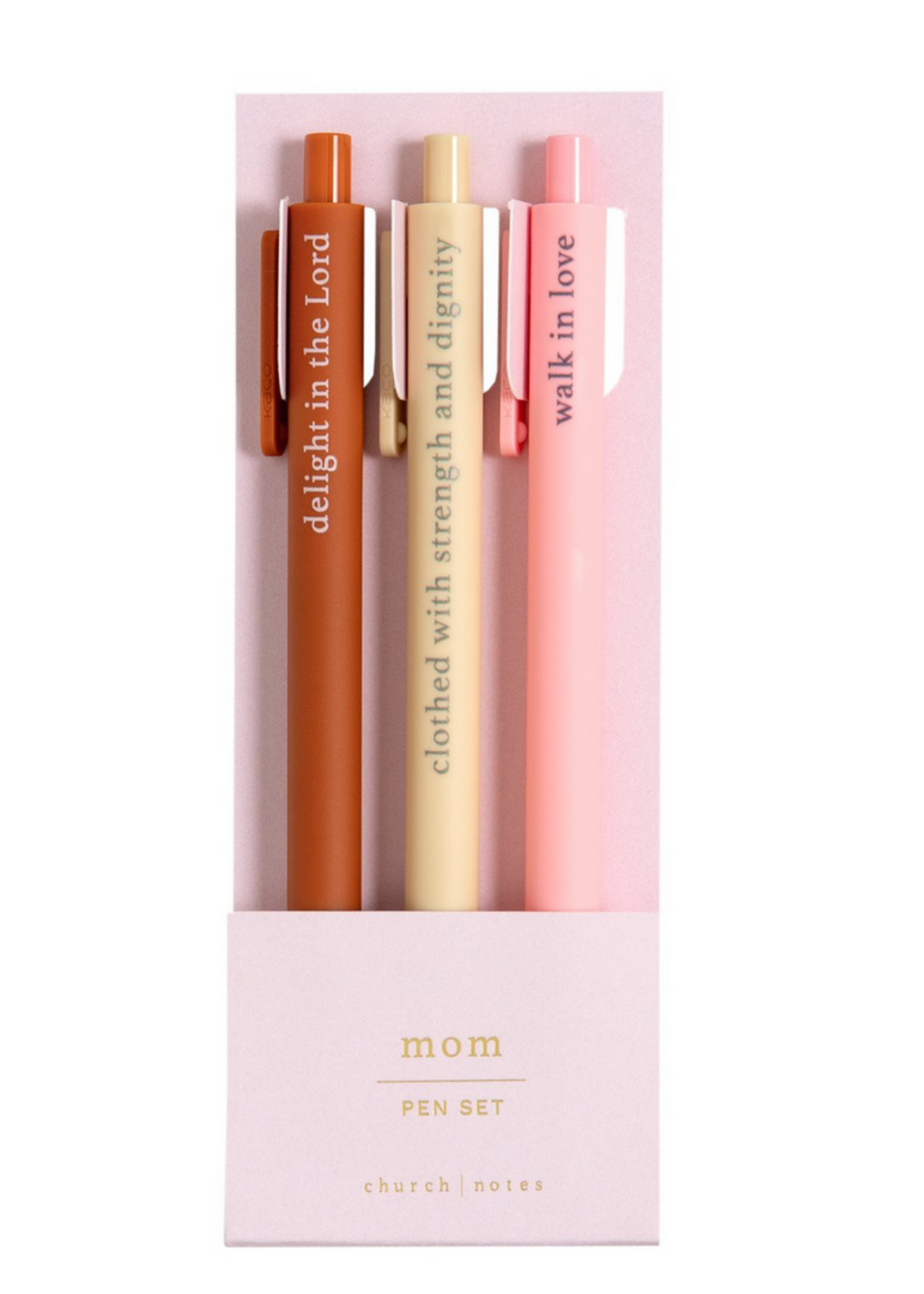 Church Notes Mom Pen Set