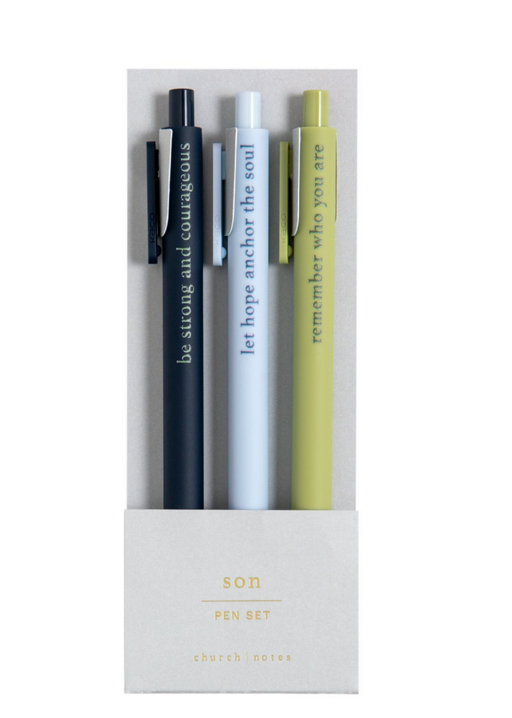 Church Notes Son Pen Set