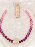 My Saint My Hero Love Lights the Way Bracelet - Pink