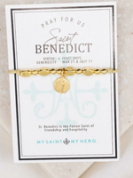My Saint My Hero The Little Saints- Saint Benedictine Gold