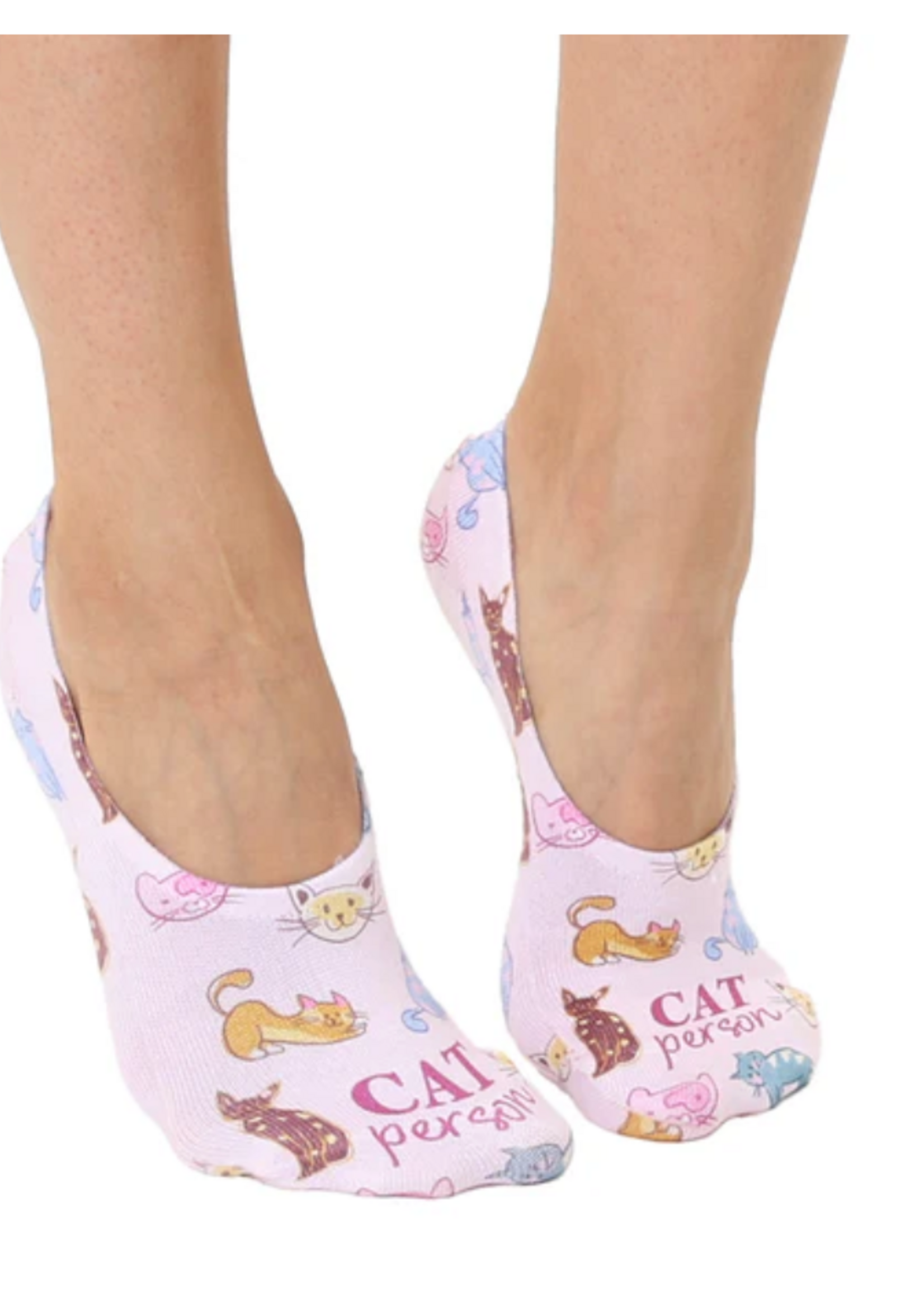 Living Royal Cat Person Liner Socks