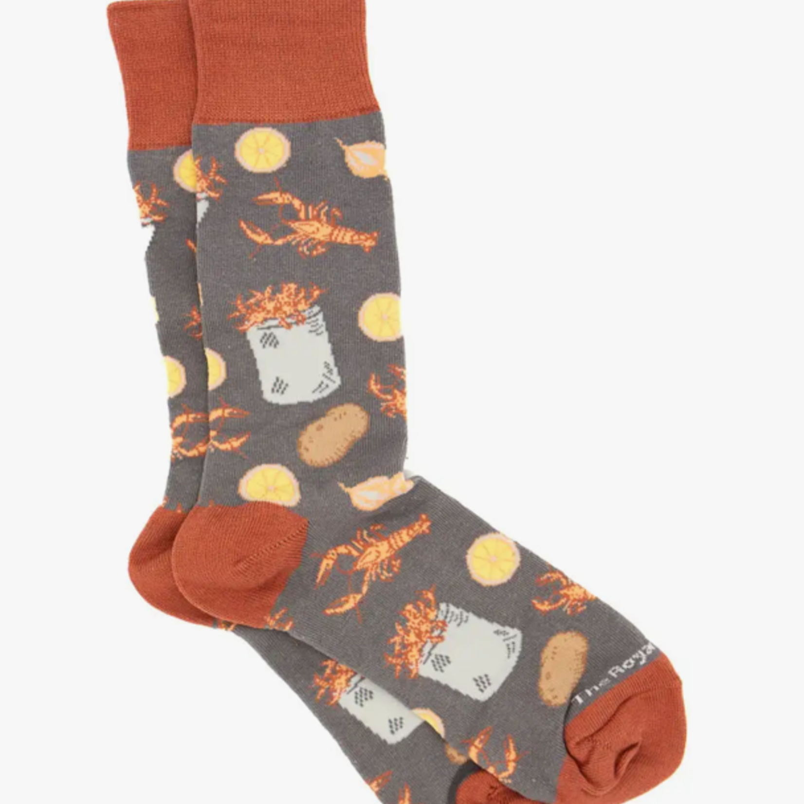 The Royal Standard Men's Crawfish Boil Socks